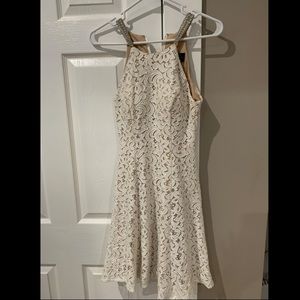 Betsy & Adam white dress